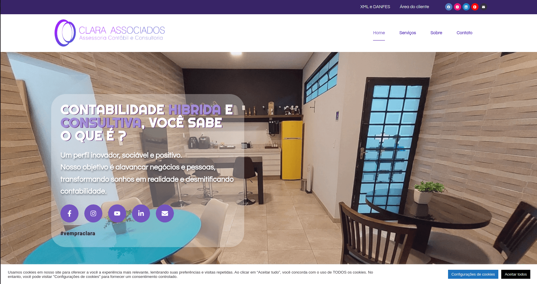Projeto: Clara Associados