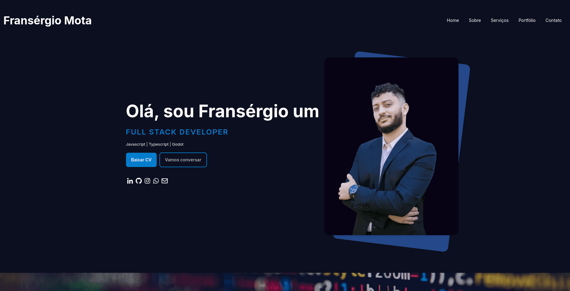 Projeto: Fransérgio de A. Mota